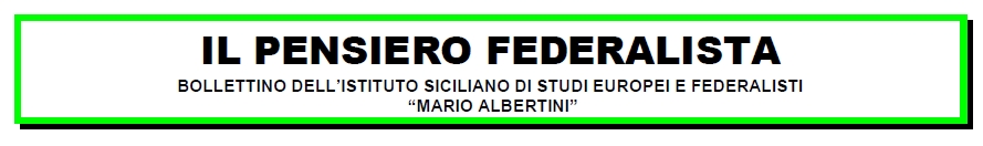 il pensiero federalista